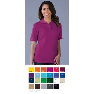 Ladies Soft Touch Short Sleeve Pique Polo Shirt