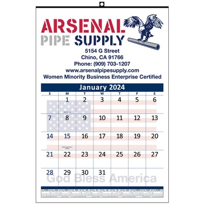 #21 Wall Calendar (13"x19")