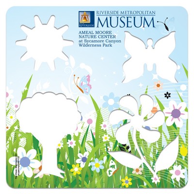 Laminated Nature Stencil