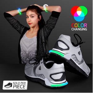 Flashing Multicolor Shoe Heel Light for Night Safety - BLANK