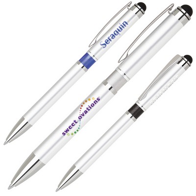 Aluminum Ballpoint Pen with Stylus (OUTDATED)
