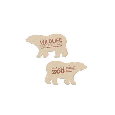 Wildlife Conservation Plantable Bear Shapes