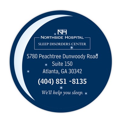 Vinyl Label - Full Color (3"x3") Circle