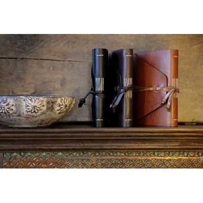 Leather Journal Handmade in Italy - Borlino