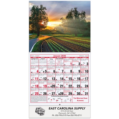 Weather Vane Almanac Farmland Calendar