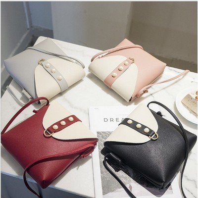 PU Leather Messenger Bag