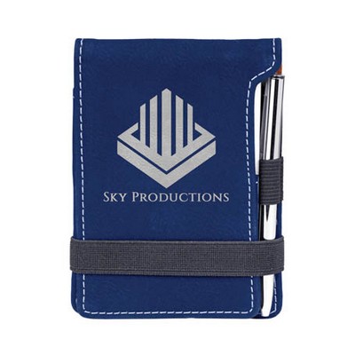 Leatherette Notepad and Pen