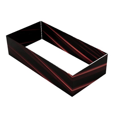 WaveLine® Rectangular Hanging Sign Kit w/Frame & Single Sided Graphics (16'x2'x8')