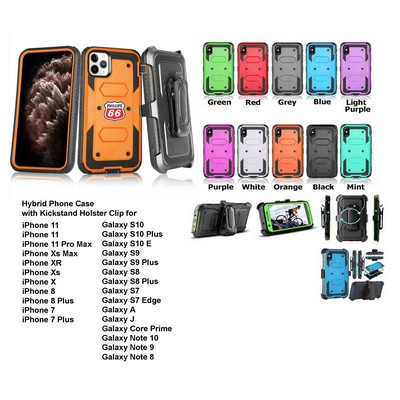 iBank® Shockproof Case works with Galaxy A10e/A15/A16/A23/A32/A52 + Screen Protector