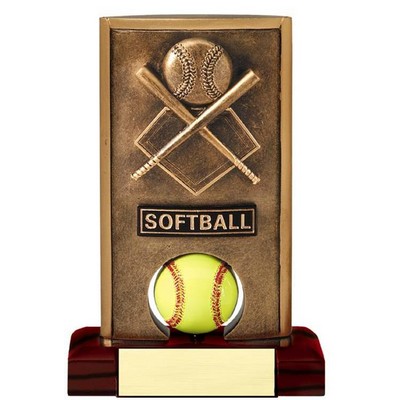 Softball Spinning Resin Award