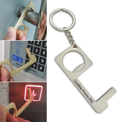 No Touch Alloy Door Opener Bottle Beer Opener