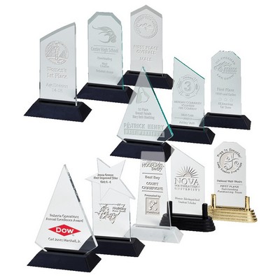 Frost Arrow Pop-In Acrylic Award (3" x 7")