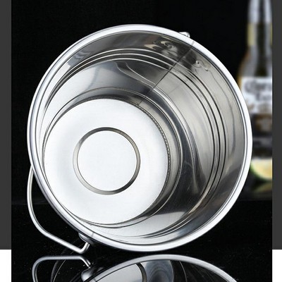 3L Metal Ice Bucket Pails