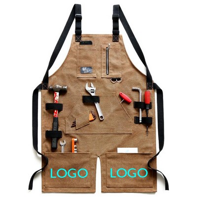 Denim Canvas Work Apron