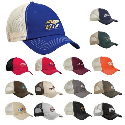 Sportsman 3100 Contrast Stitch Mesh Cap