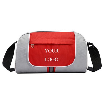 Light Outdoor Travel Sling Bag With Reflective Strip