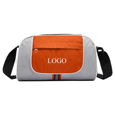 Light Travel/Sports Sling Bag W/ Reflective Strip