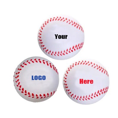 Custom Logo Baseball Stress Ball