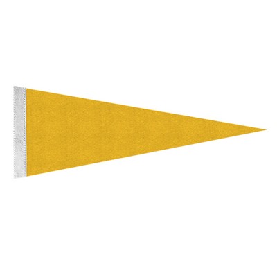 9"x24" Solid Felt Pennant