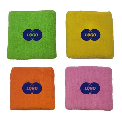 MOQ 50PCS Sweat Absorbent Wristband