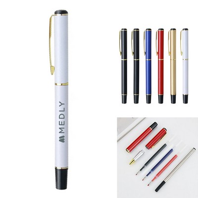 Venus Metal Gel Ink Roller Pen