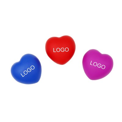 Thank You Heart Stress Balls Heart Shaped Inspirational Foam Ball