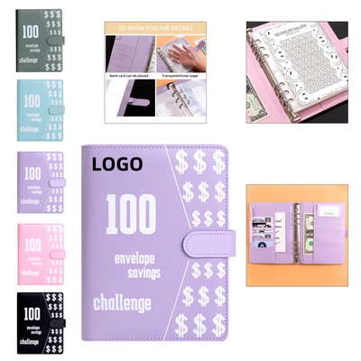 100 Envelope Budget Planner for Couples' Savings and Cash Management