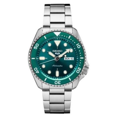Seiko 5 Sport Watch with Green Dial