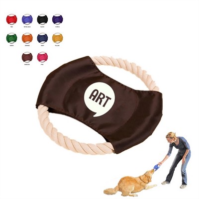 Pet Rope Flying Disc