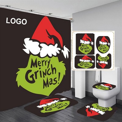 Christmas Bathroom Decor Set