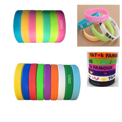 Printed Mosquito Repellent Wristbands - 24 Color Options