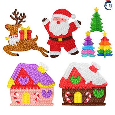 16x17" Christmas Fidget Pop Bubble Sensory Toy