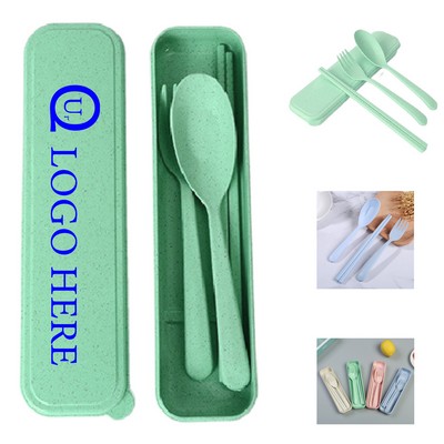 Wheat Straw Portable Cutlery