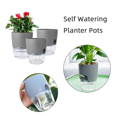 6" Self-Watering Plant Pot