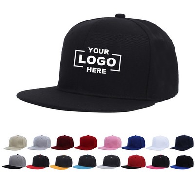 Two-Tone Adjustable Baseball Cap Plain Blank