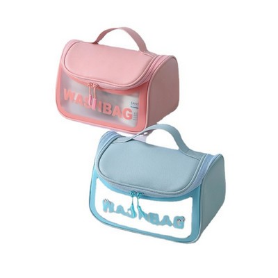 Frosting Waterproof Cosmetics Handbag