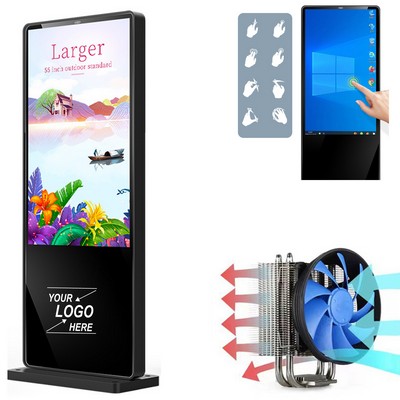 43" Outdoor Touchscreen Digital Display Kiosk