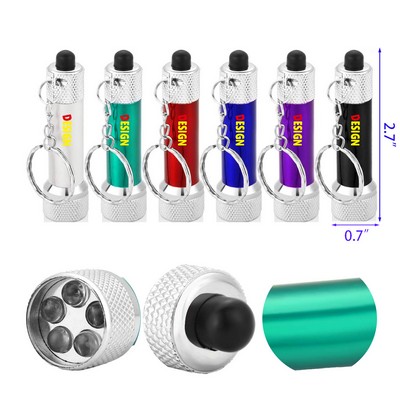 Mini Led Flashlight Keychain