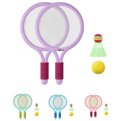 Kids Tennis Racket Set With 2 Balls