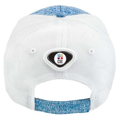 Blue Ball Cap W/ Color Medallion
