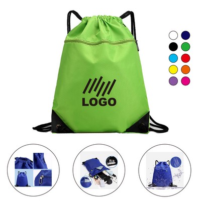 Oxford Drawstring Waterproof Sport Backpack