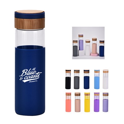 20 Oz Borosilicate Glass Water Tumbler