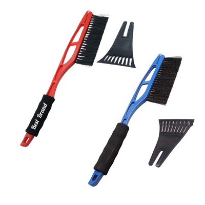 Eva Handle Snow Shovel Brush-Black Shovel Head