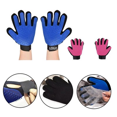 Pet Grooming Glove Brush