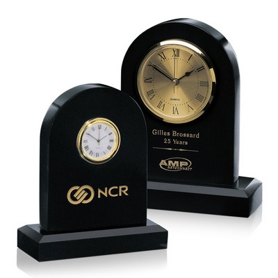 Marble Clock - 5" Arch