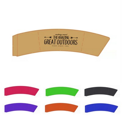 Kraft Coffee Cup Sleeve