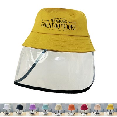 Face Shield Protective Bucket Hat