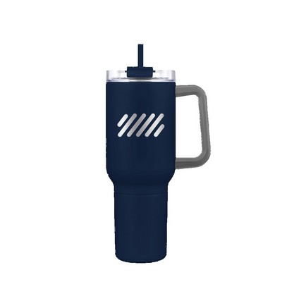 Slate 21 oz Travel Mug w/ Detachable Can Cooler