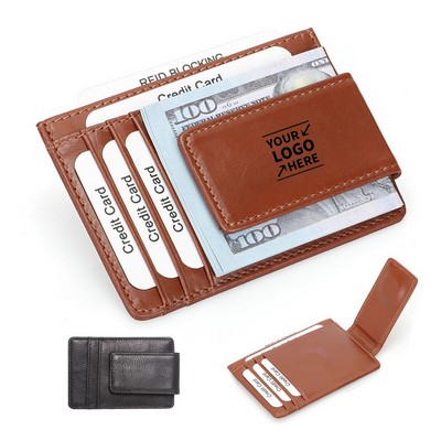 Genuine Leather RFID Blocking Wallet