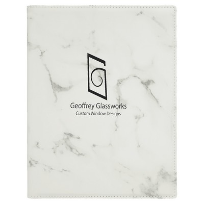 Leatherette Portfolio with Notepad